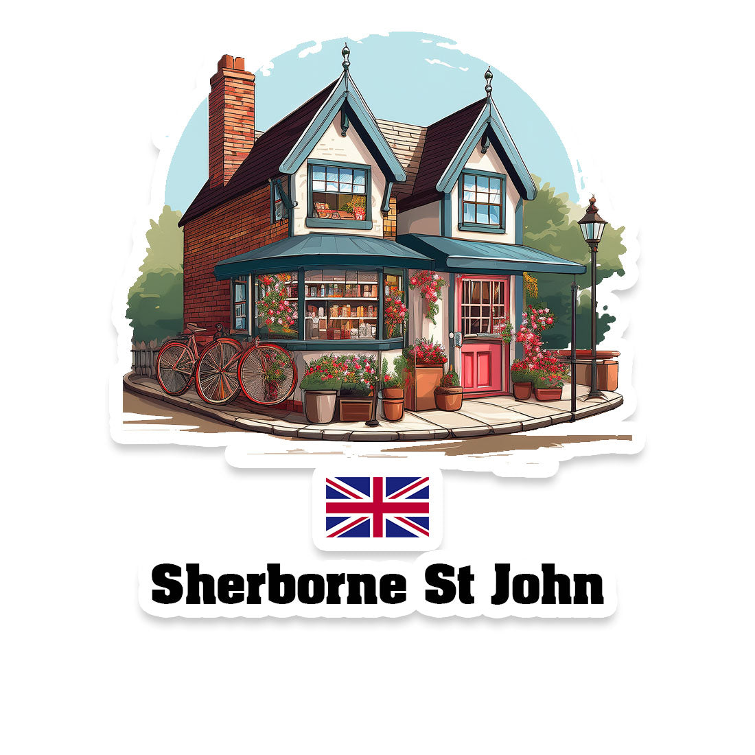 Sherborne St John Fridge Magnet