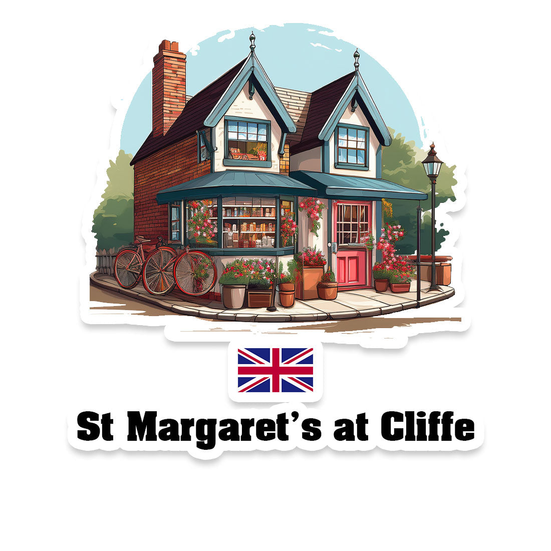 St Margaret's at Cliffe Sticker
