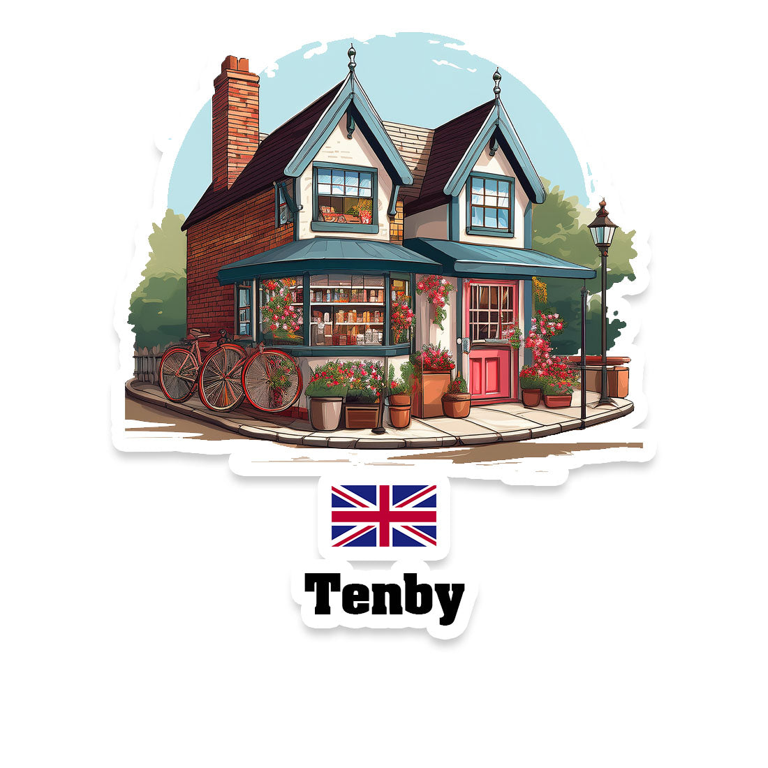 Tenby Fridge Magnet