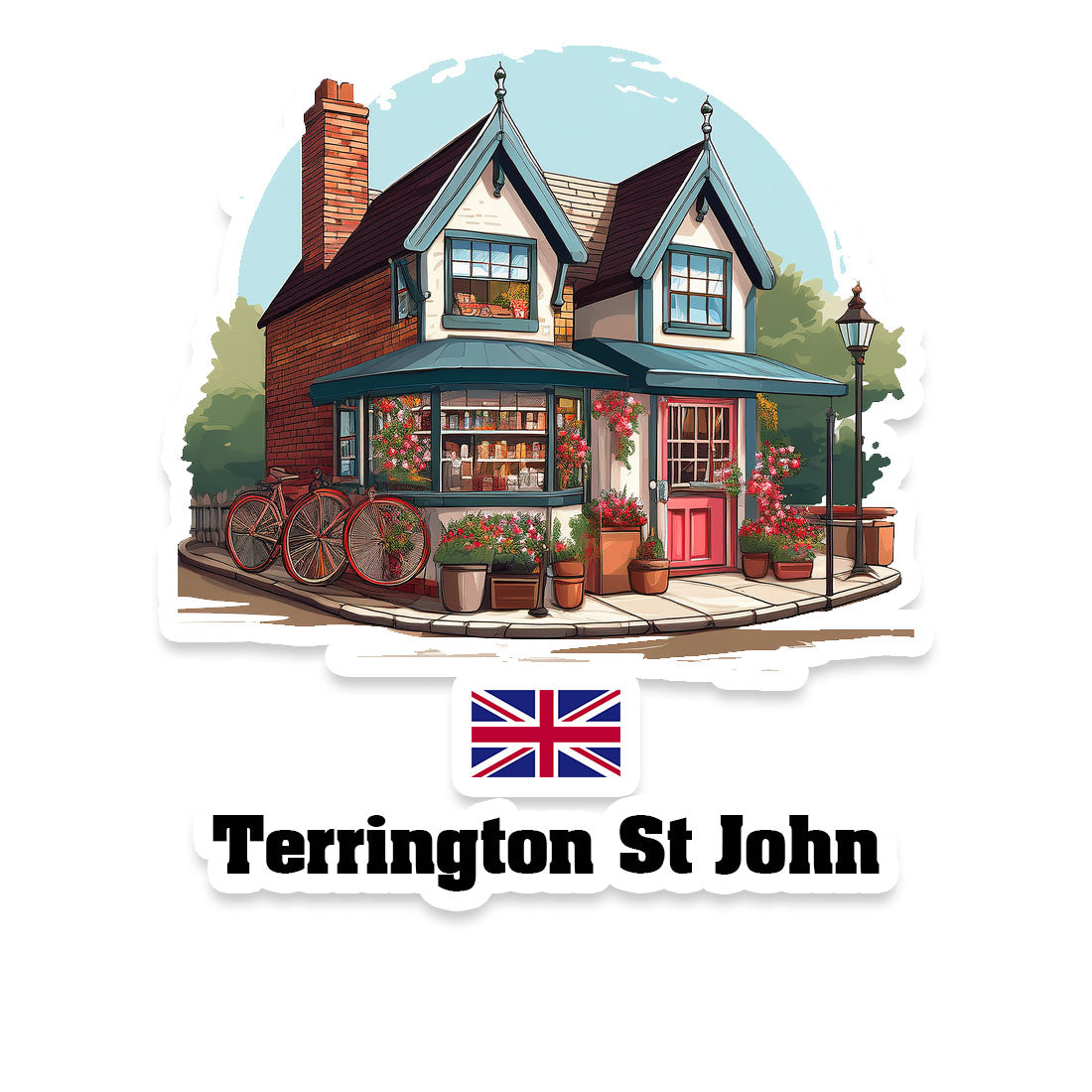 Terrington St John Fridge Magnet