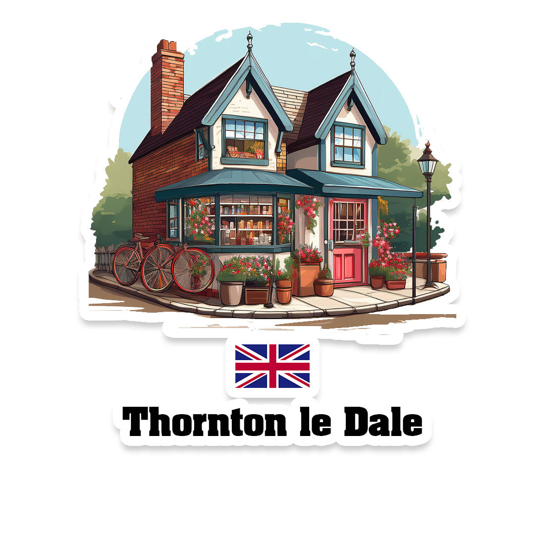 Thornton le Dale Fridge Magnet