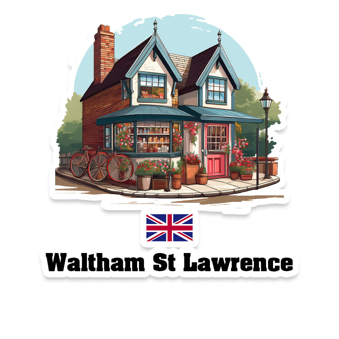 Waltham St Lawrence Sticker