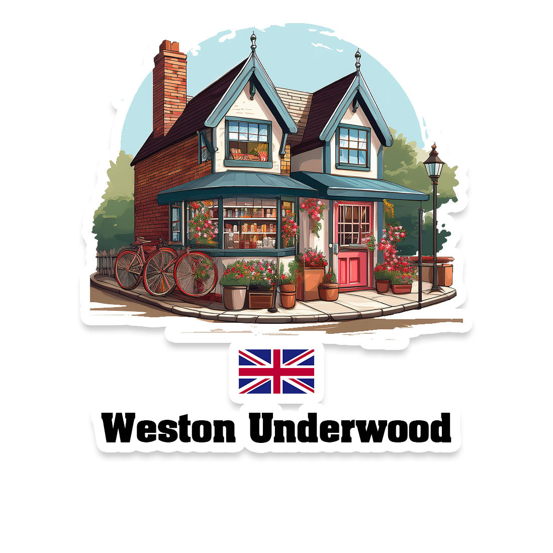 Weston Underwood Sticker