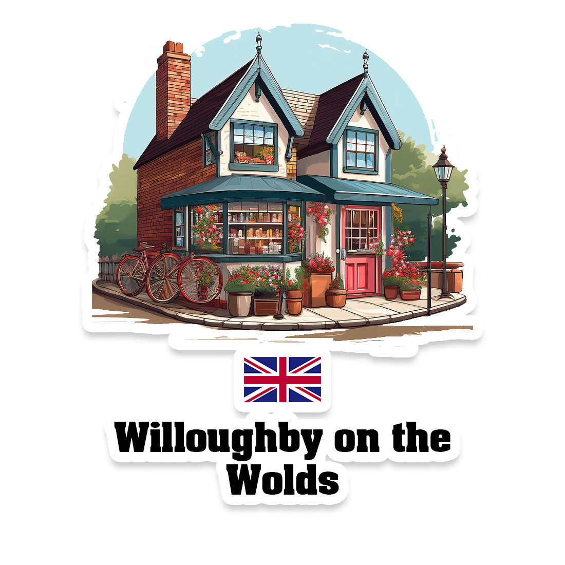 Willoughby on the Wolds Sticker