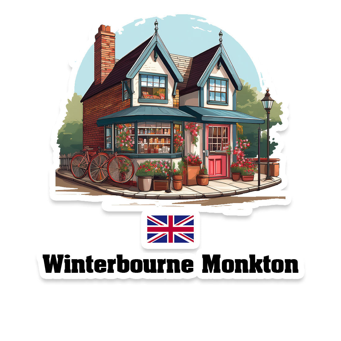 Winterbourne Monkton Fridge Magnet