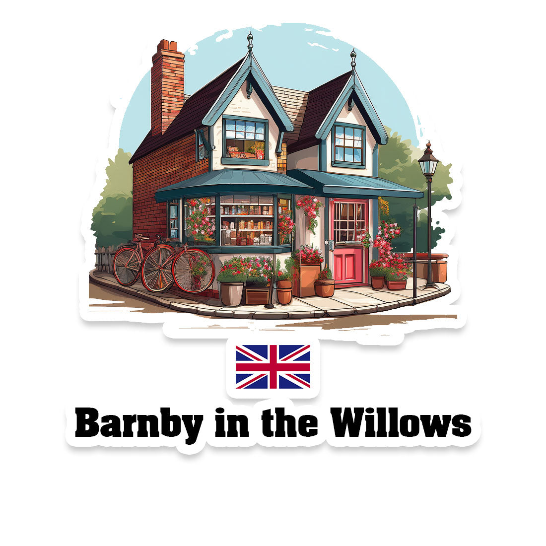 Barnby in the Willows Sticker