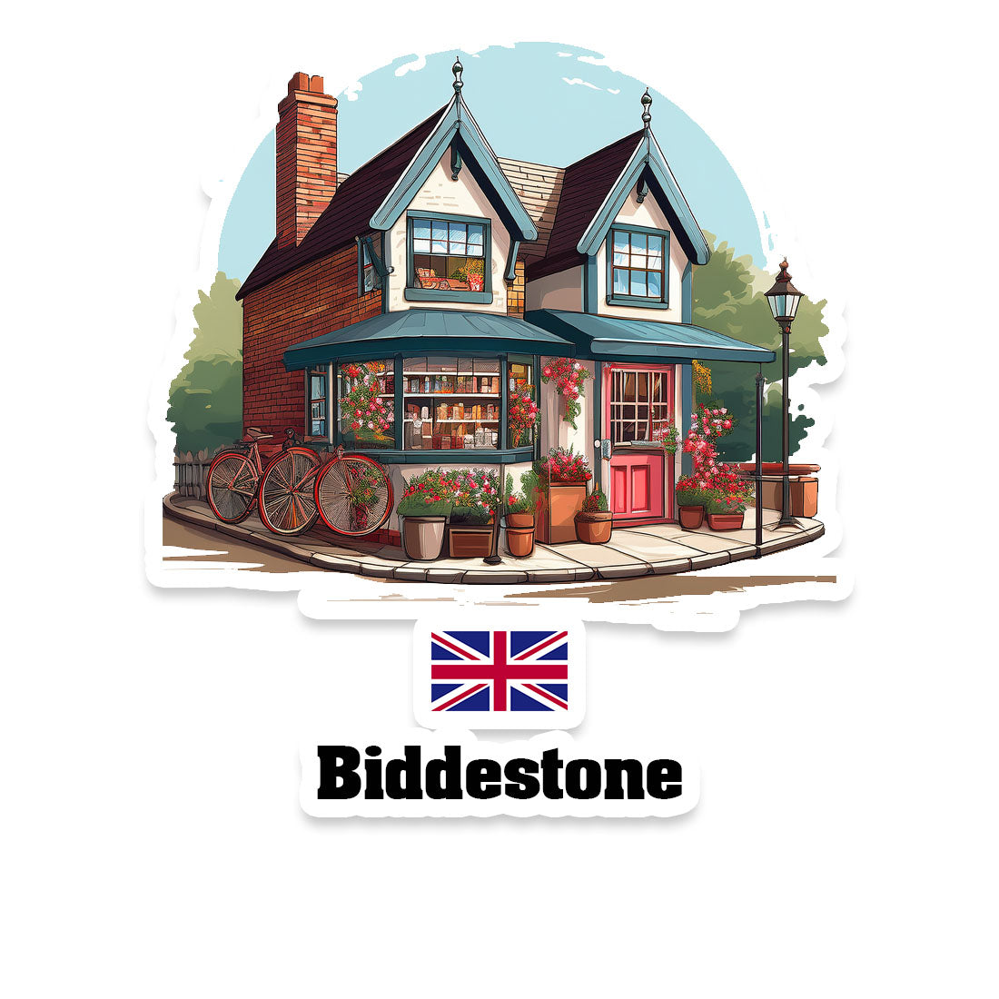 Biddestone Sticker