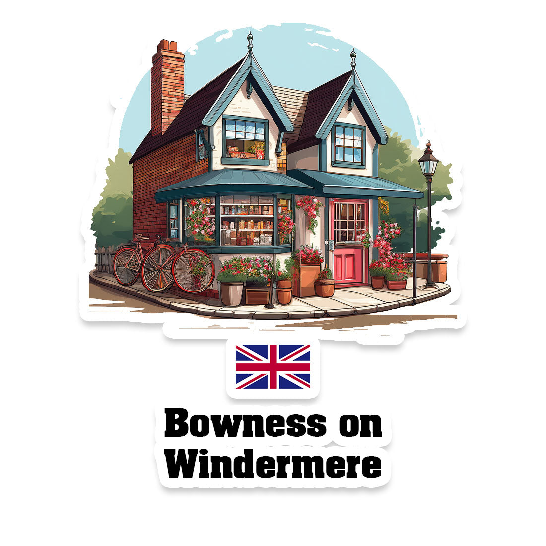 Bowness on Windermere Fridge Magnet