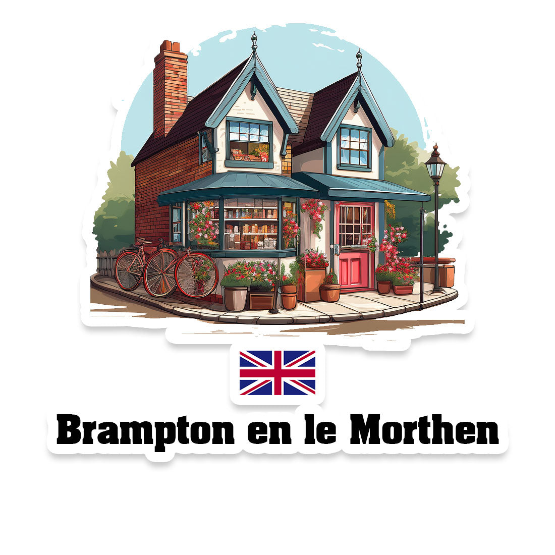 Brampton en le Morthen Fridge Magnet
