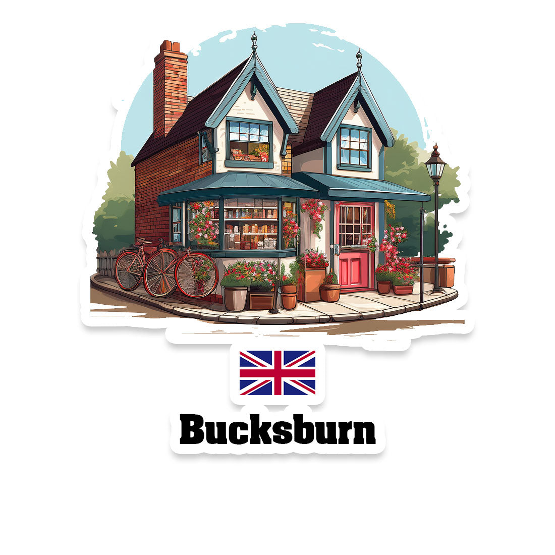 Bucksburn Fridge Magnet