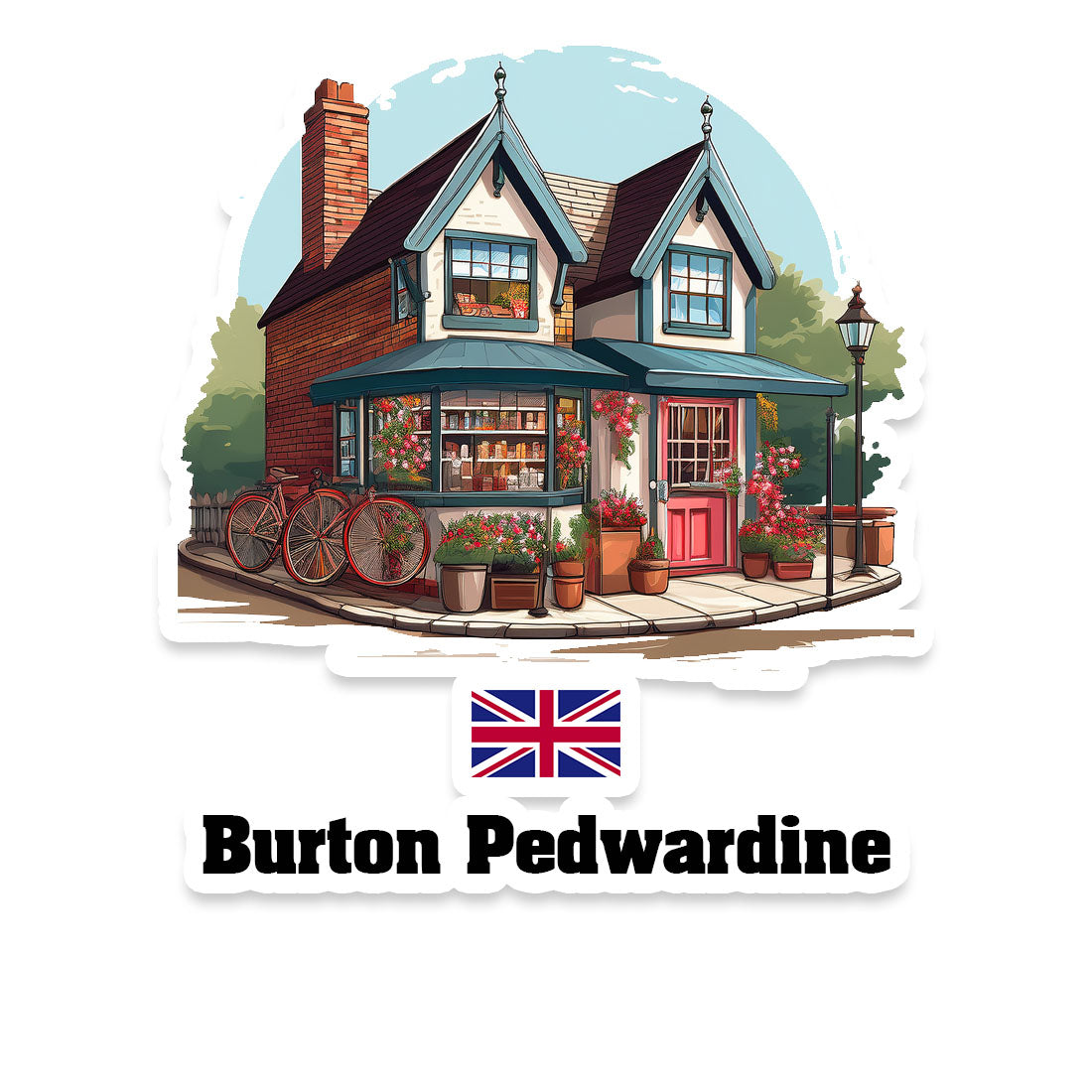 Burton Pedwardine Fridge Magnet