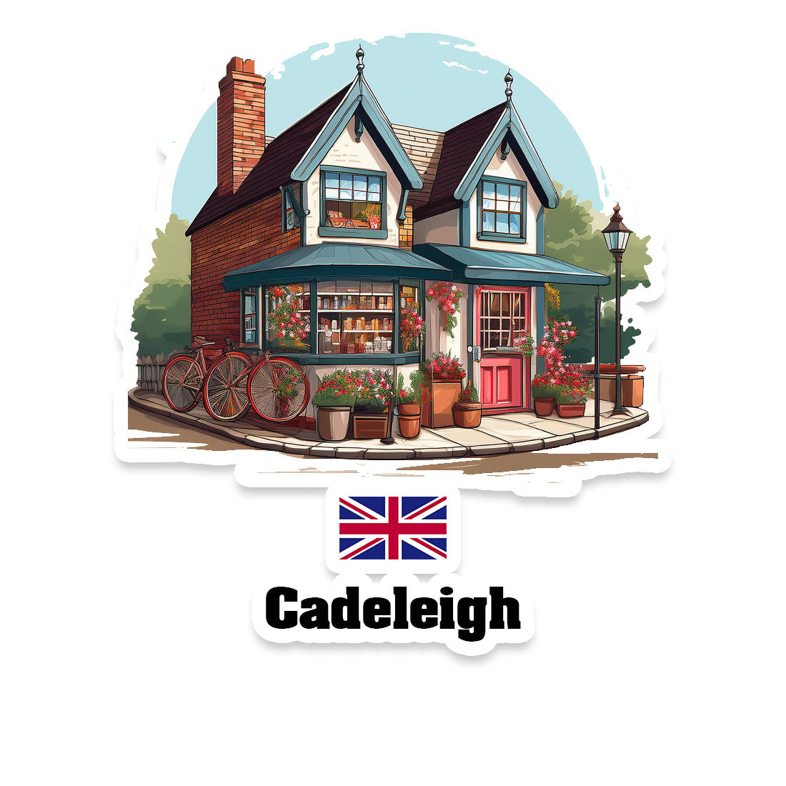 Cadeleigh Fridge Magnet