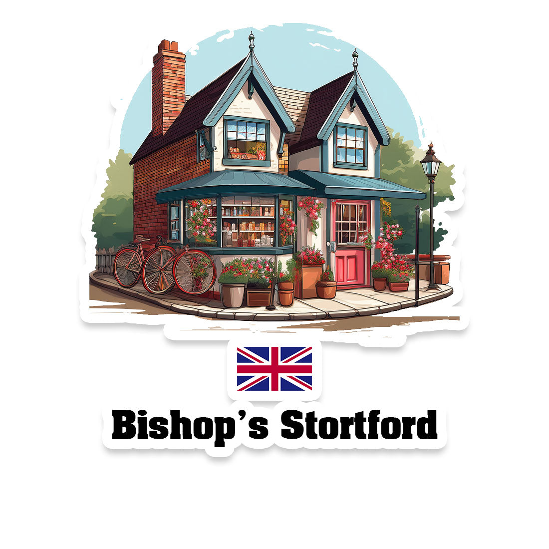 Bishop's Stortford Fridge Magnet
