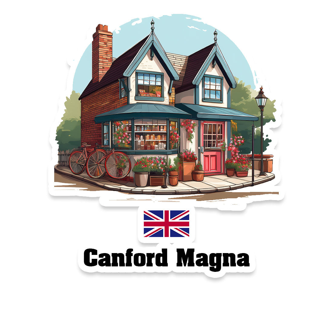Canford Magna Fridge Magnet