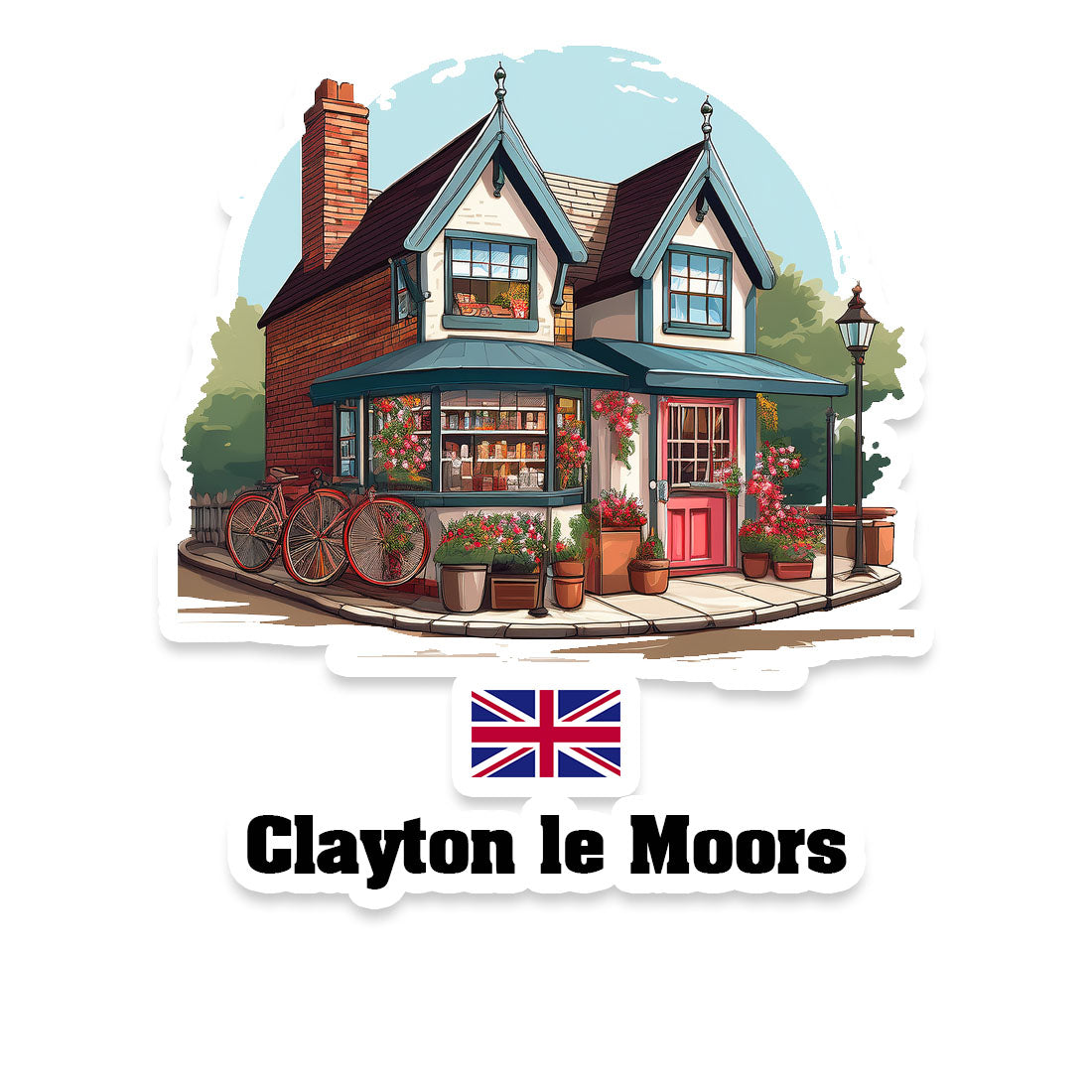 Clayton le Moors Fridge Magnet