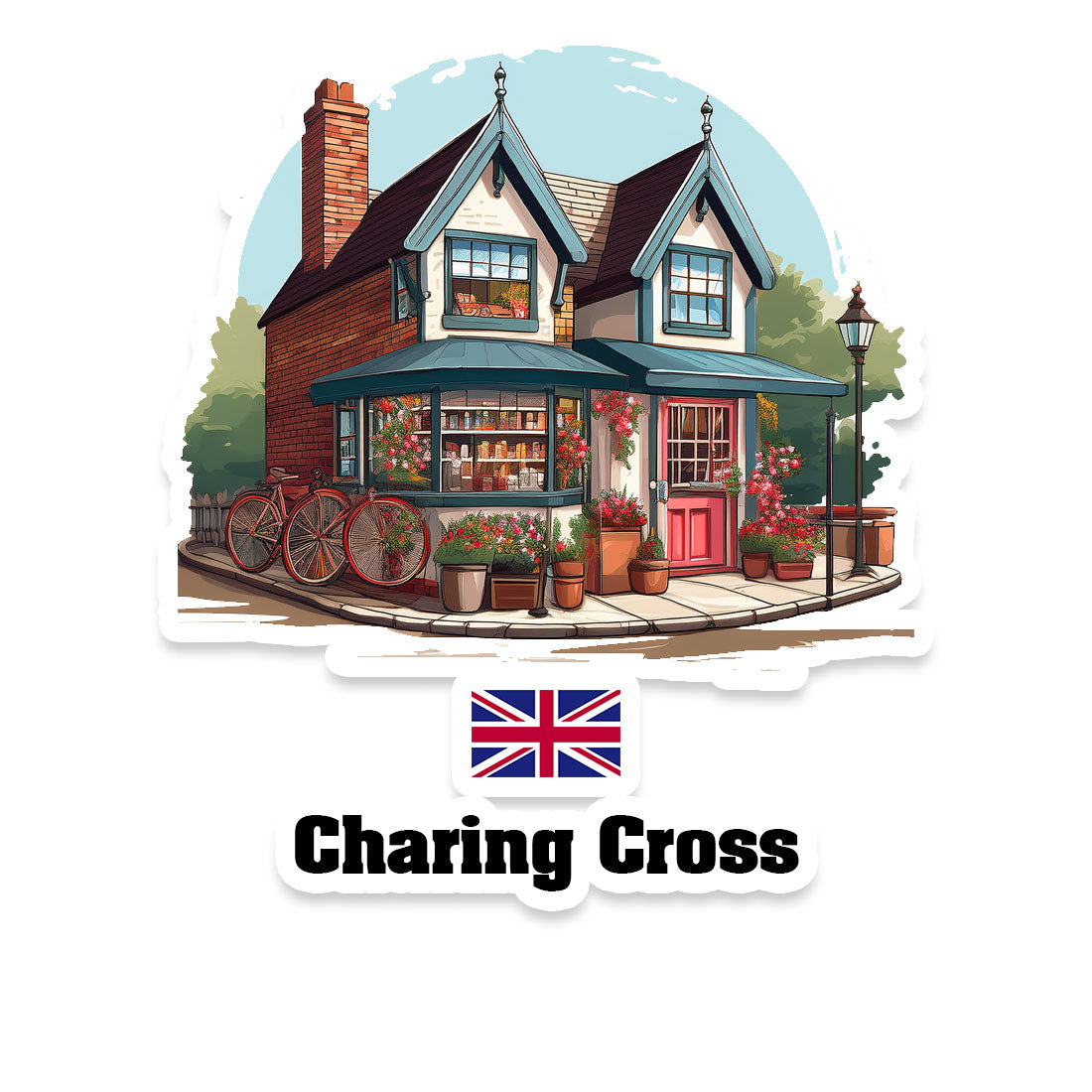 Charing Cross Fridge Magnet