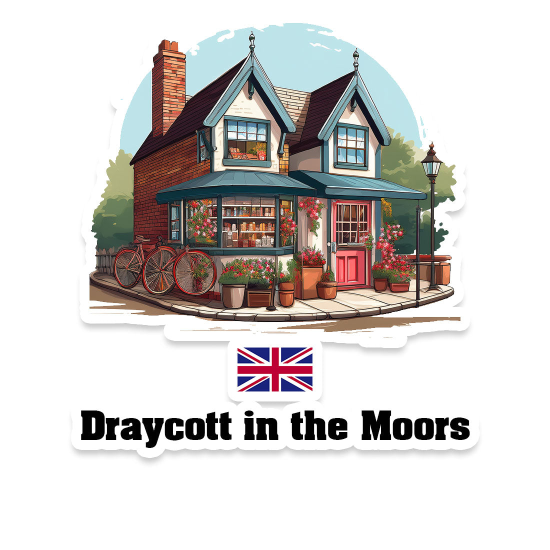 Draycott in the Moors Fridge Magnet
