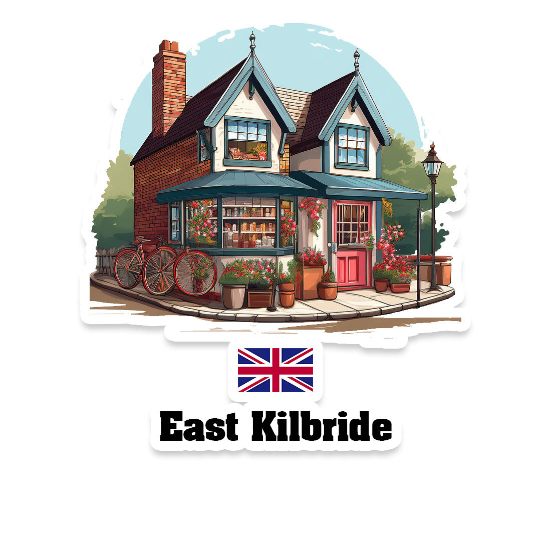 East Kilbride Fridge Magnet