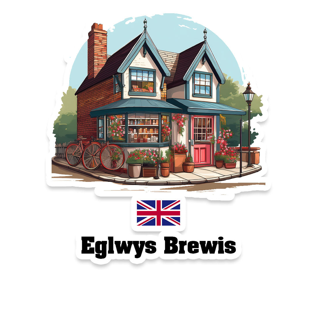 Eglwys Brewis Sticker