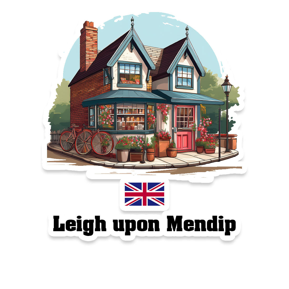 Leigh upon Mendip Fridge Magnet