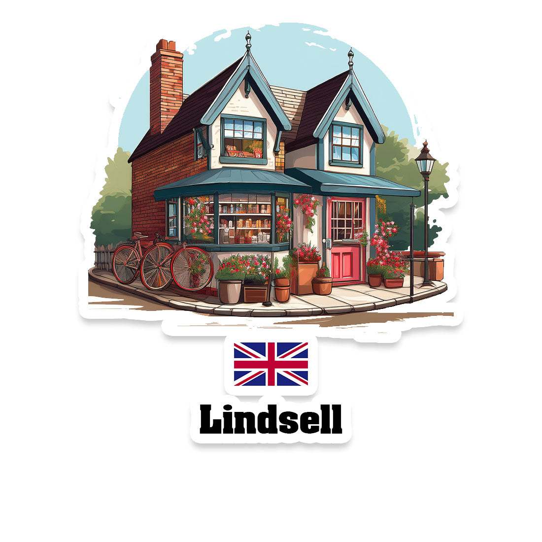 Lindsell Fridge Magnet