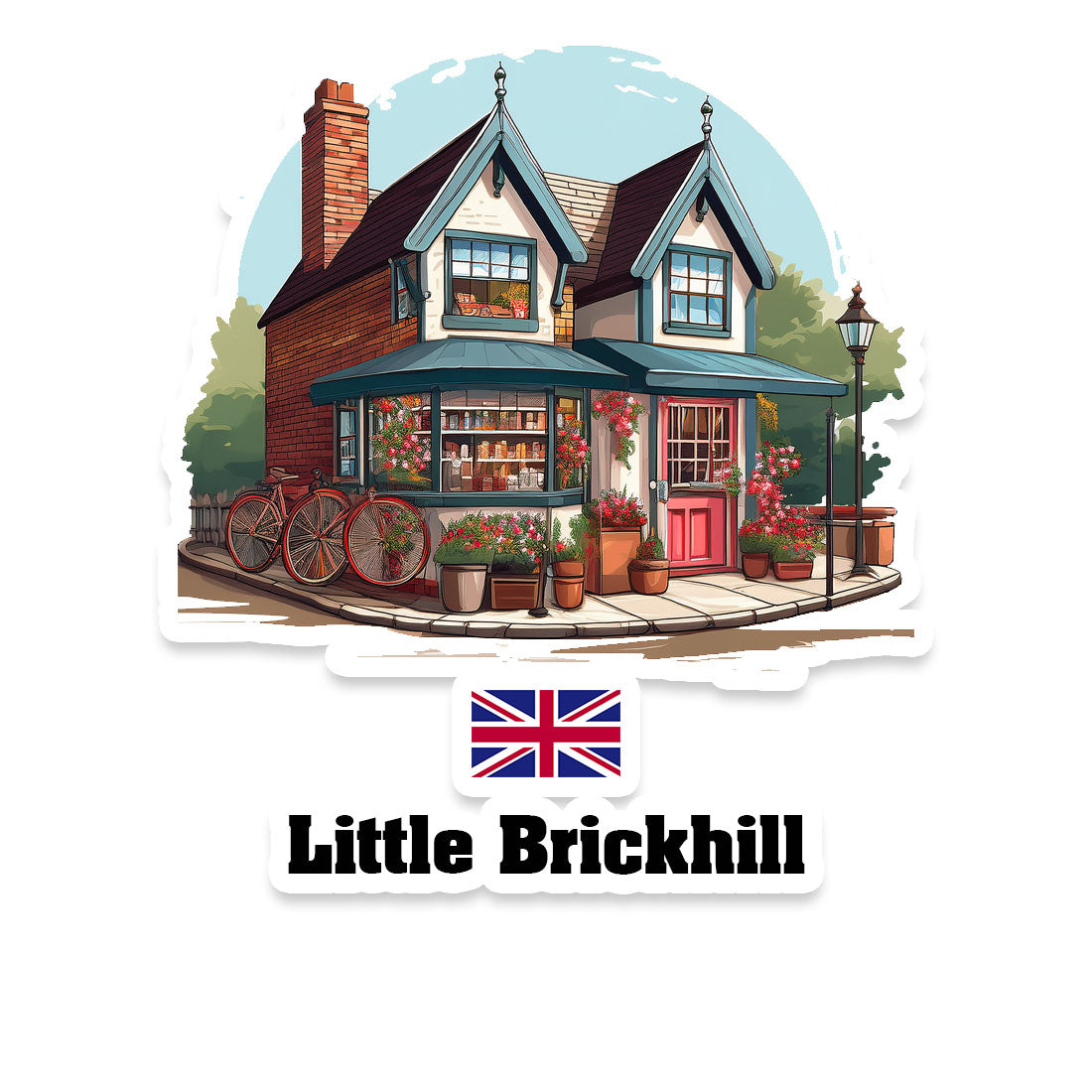 Little Brickhill Sticker