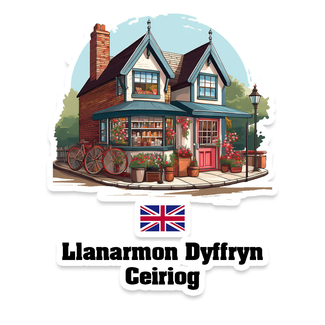 Llanarmon Dyffryn Ceiriog Sticker