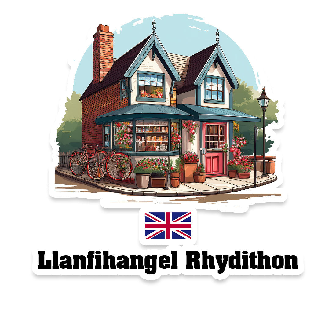 Llanfihangel Rhydithon Sticker