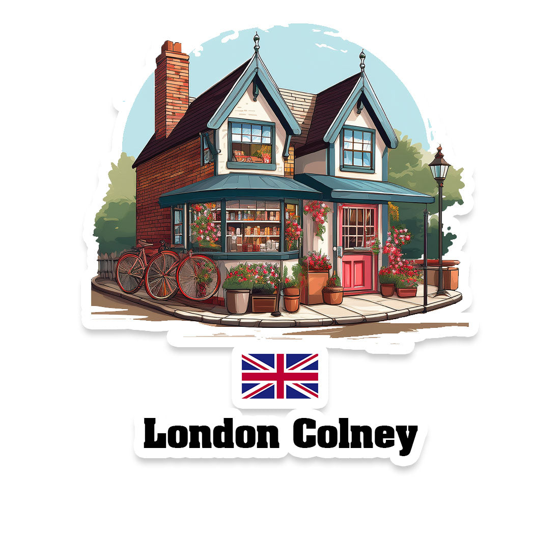 London Colney Fridge Magnet
