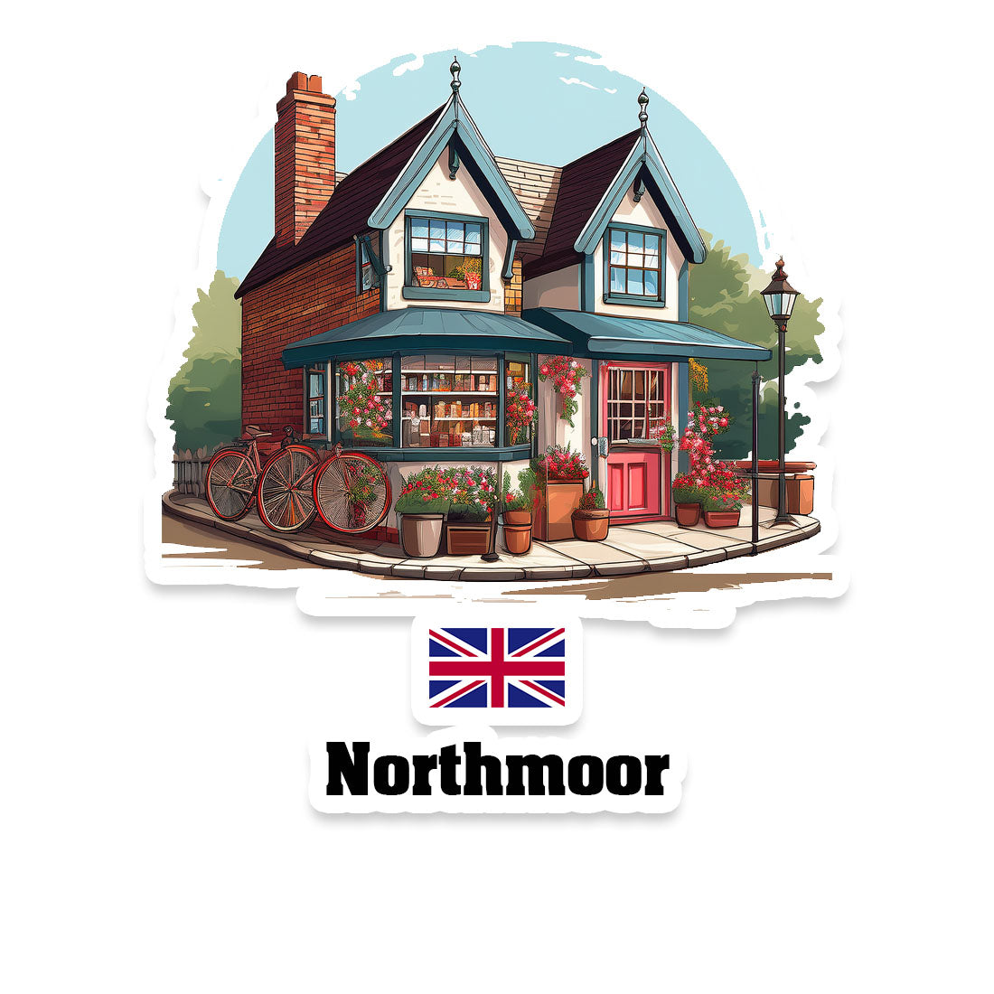 Northmoor Fridge Magnet