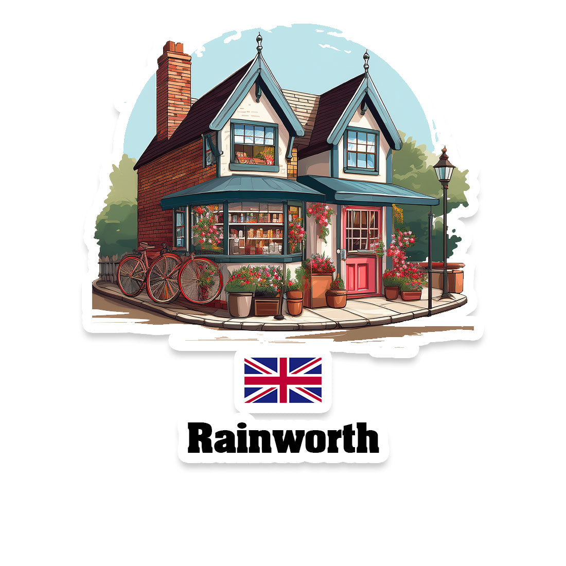 Rainworth Fridge Magnet