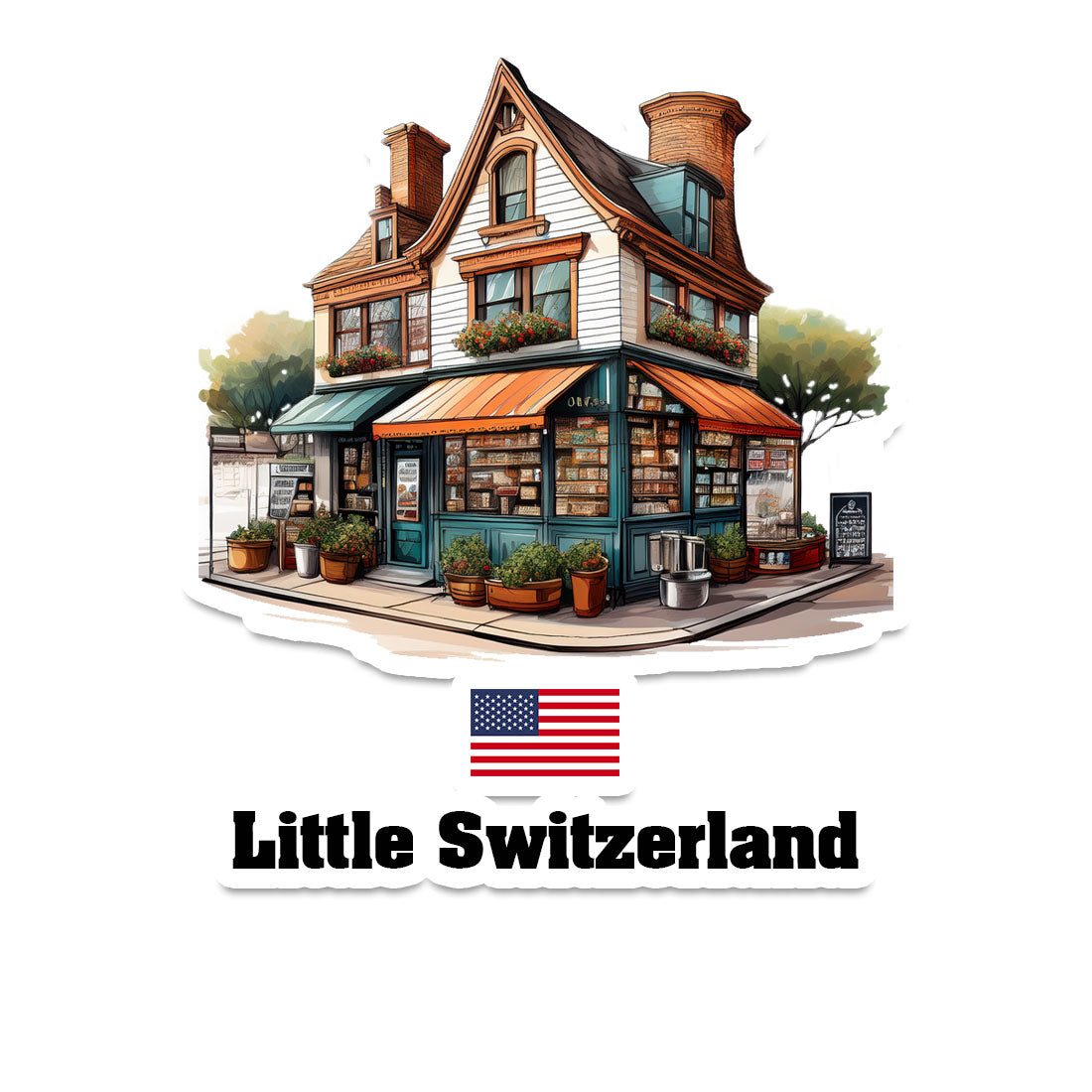 Little Switzerland Sticker