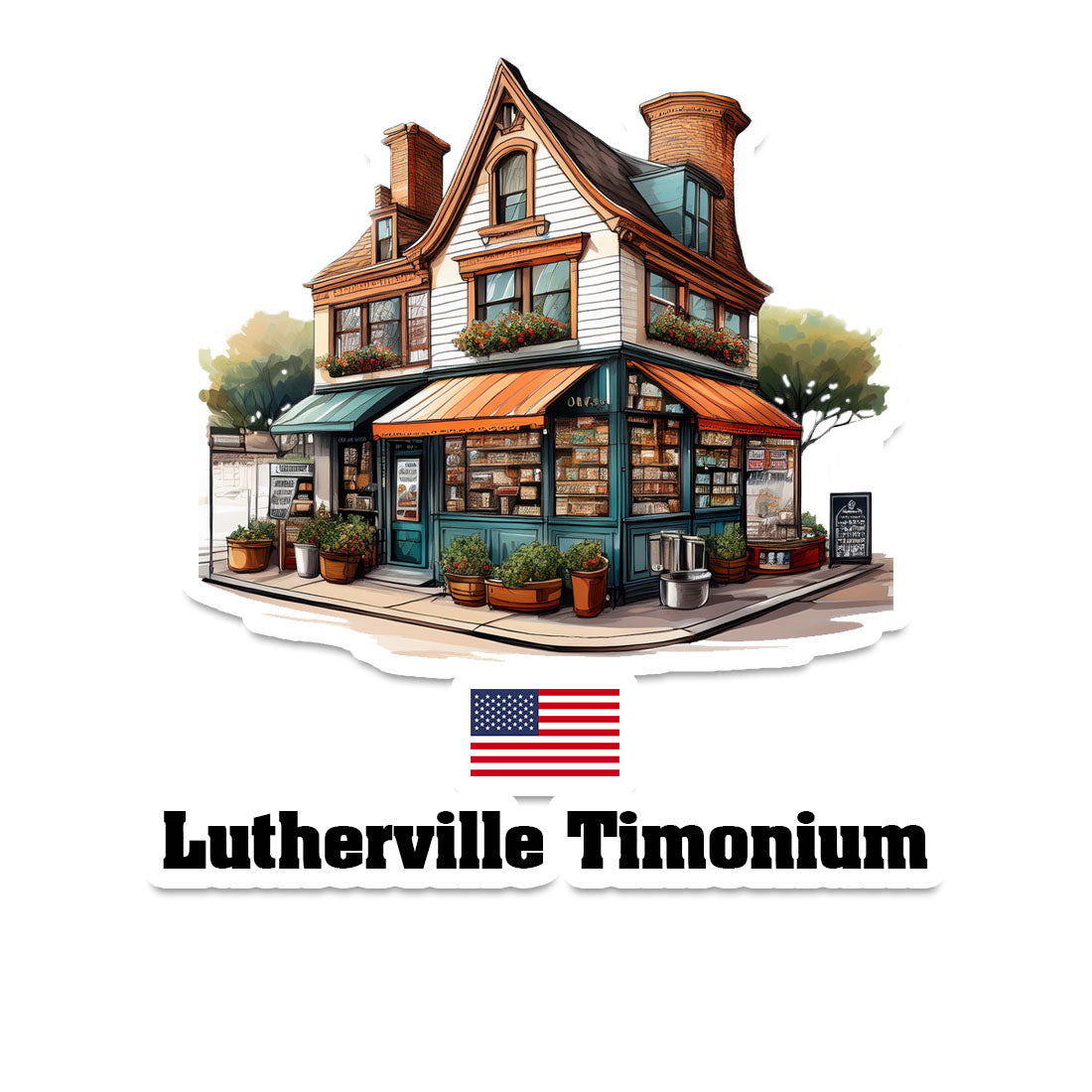 Lutherville Timonium Sticker