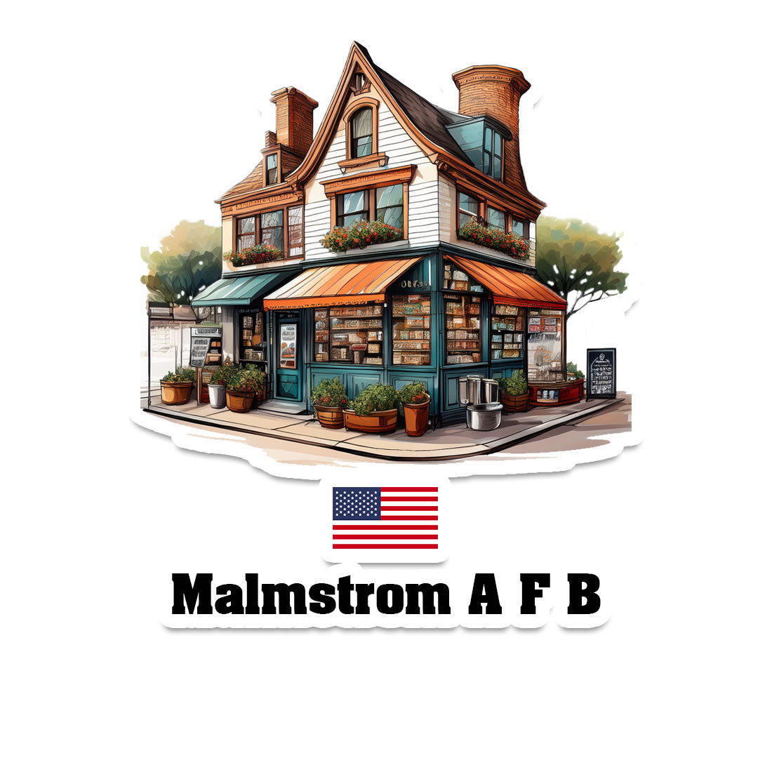Malmstrom A F B Fridge Magnet