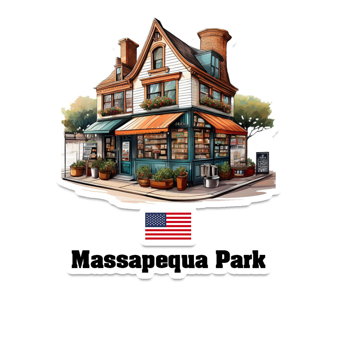 Massapequa Park Fridge Magnet
