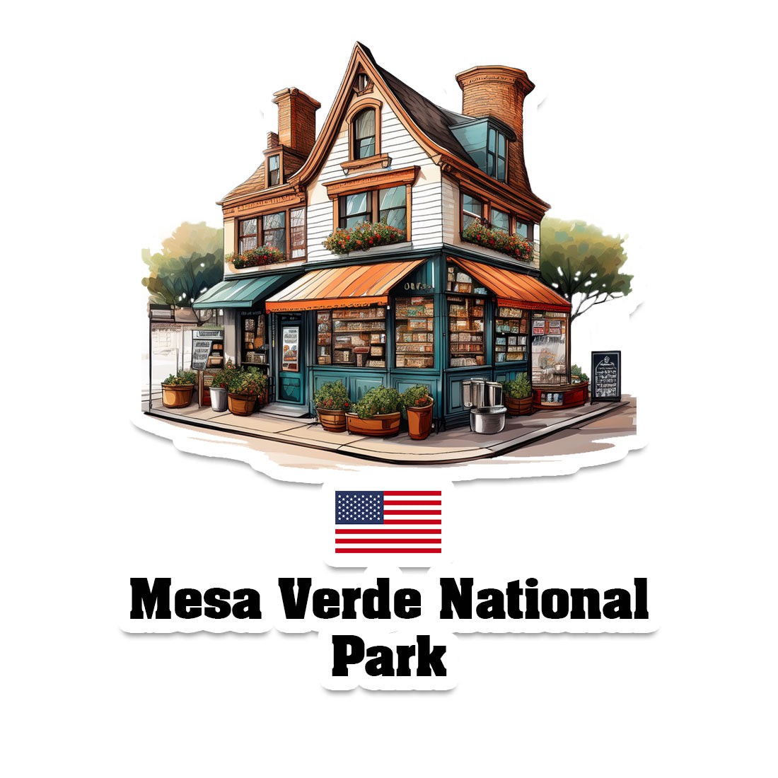 Mesa Verde National Park Sticker