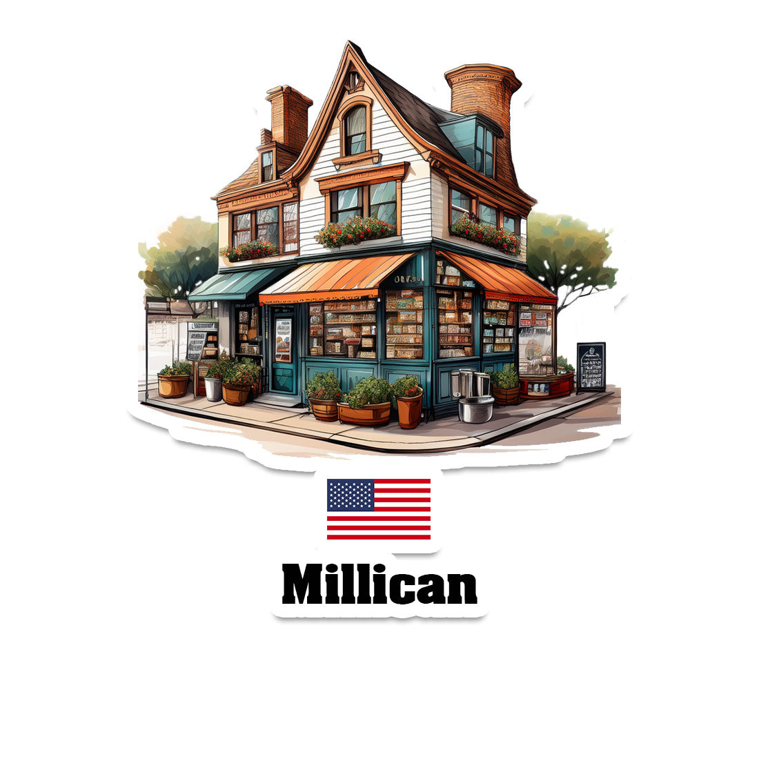 Millican Fridge Magnet