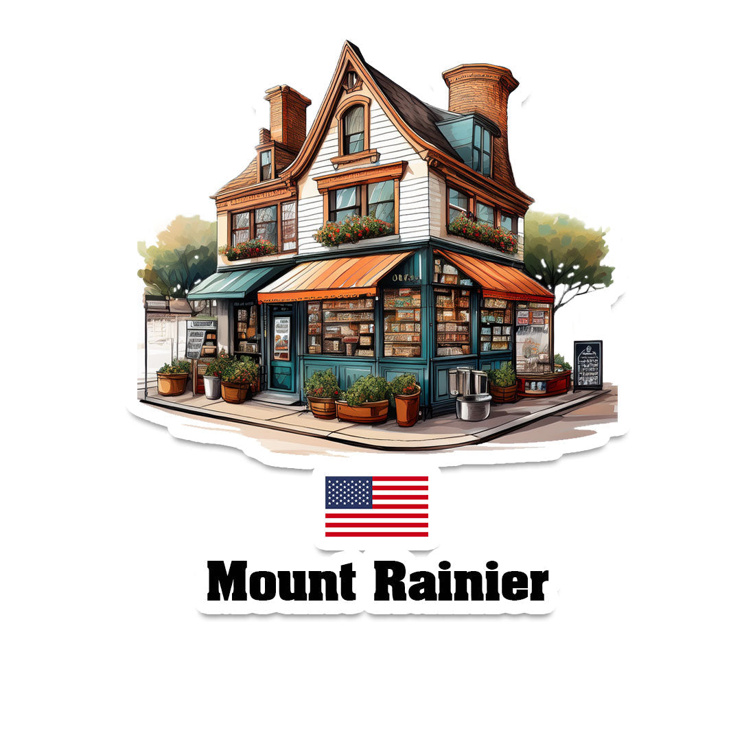Mount Rainier Sticker