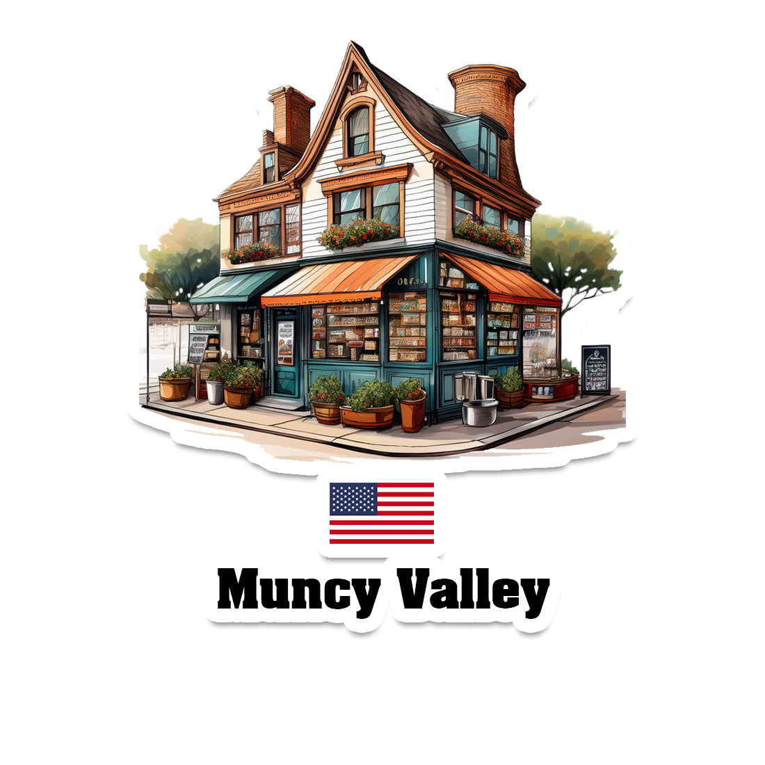 Muncy Valley Sticker
