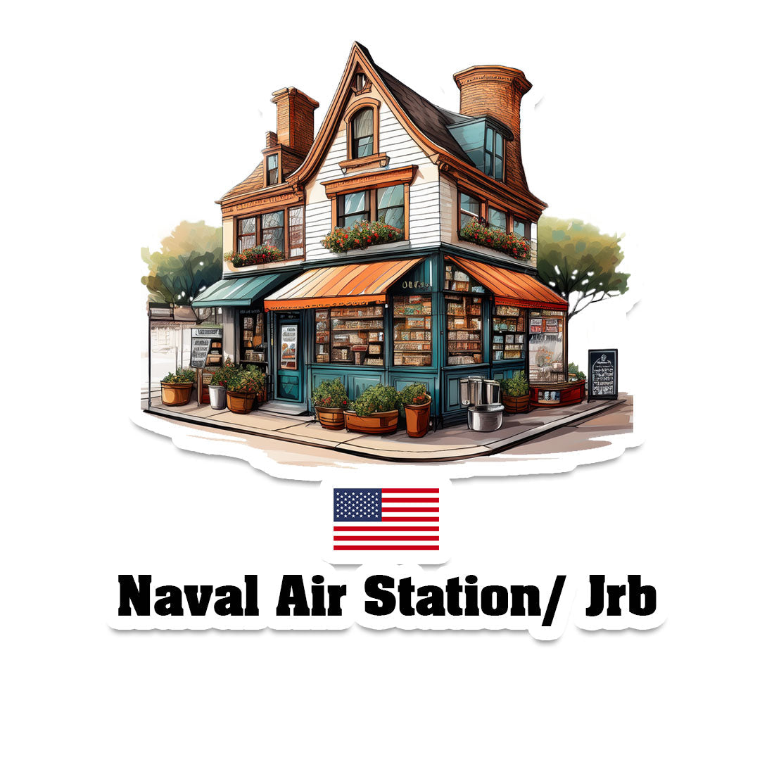 Naval Air Station/ Jrb Fridge Magnet
