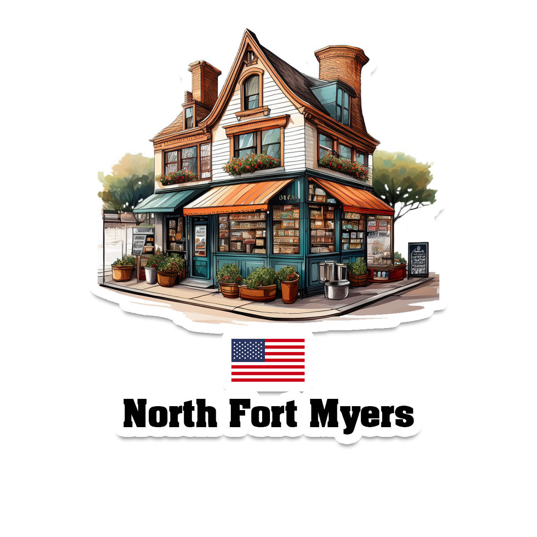 North Fort Myers Sticker