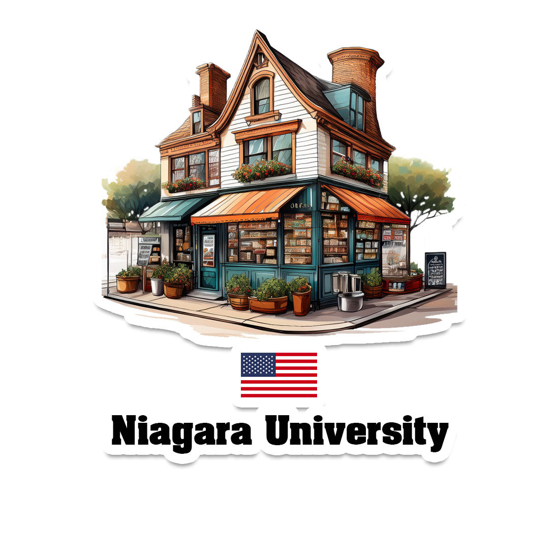 Niagara University Sticker