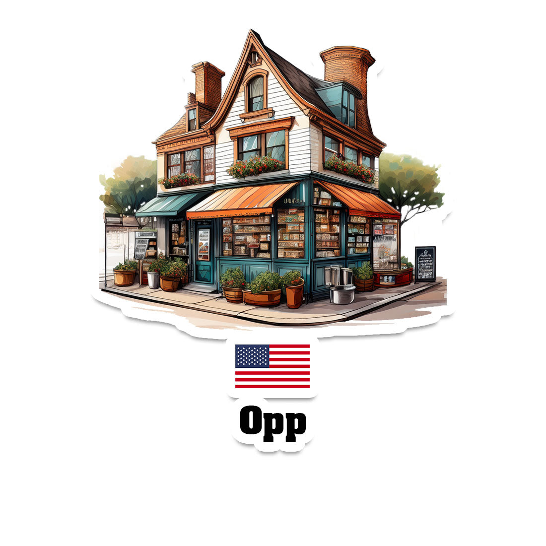 Opp Sticker