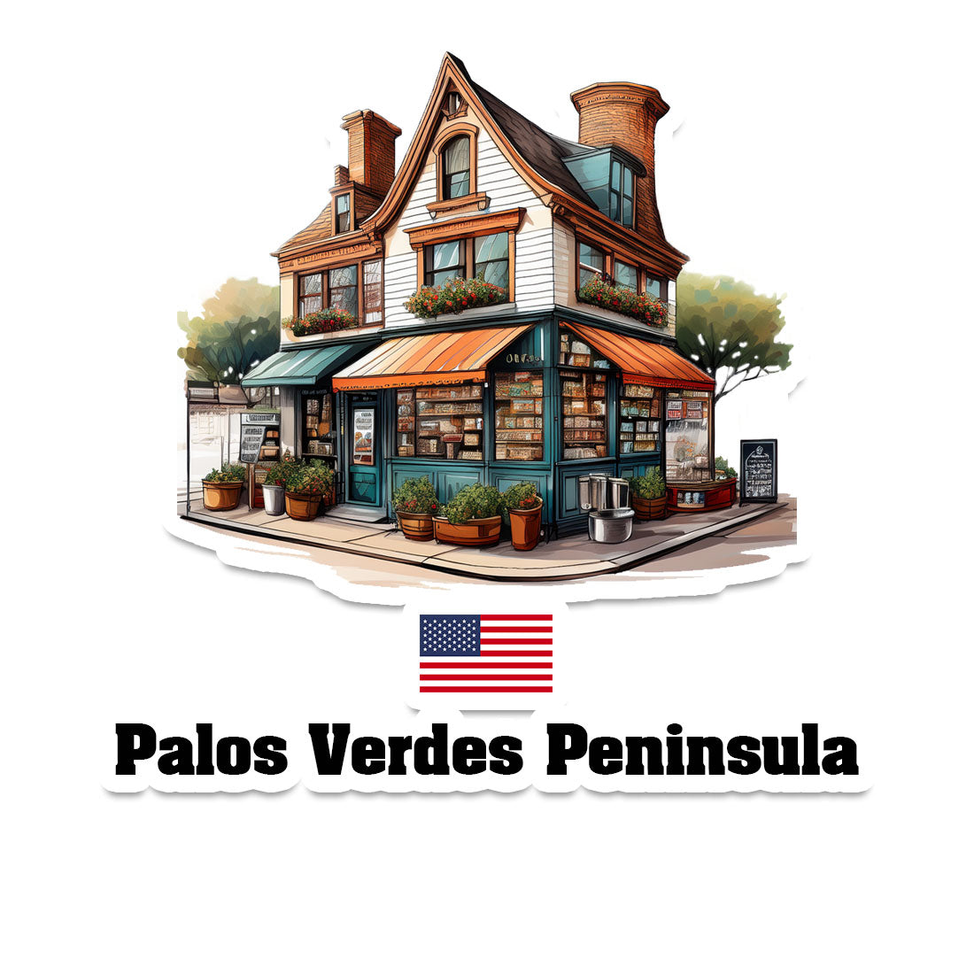Palos Verdes Peninsula Sticker