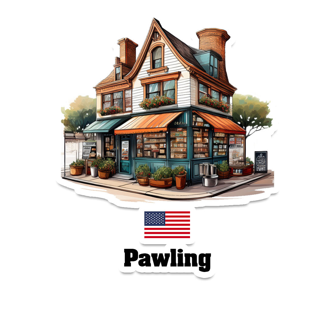 Pawling Sticker