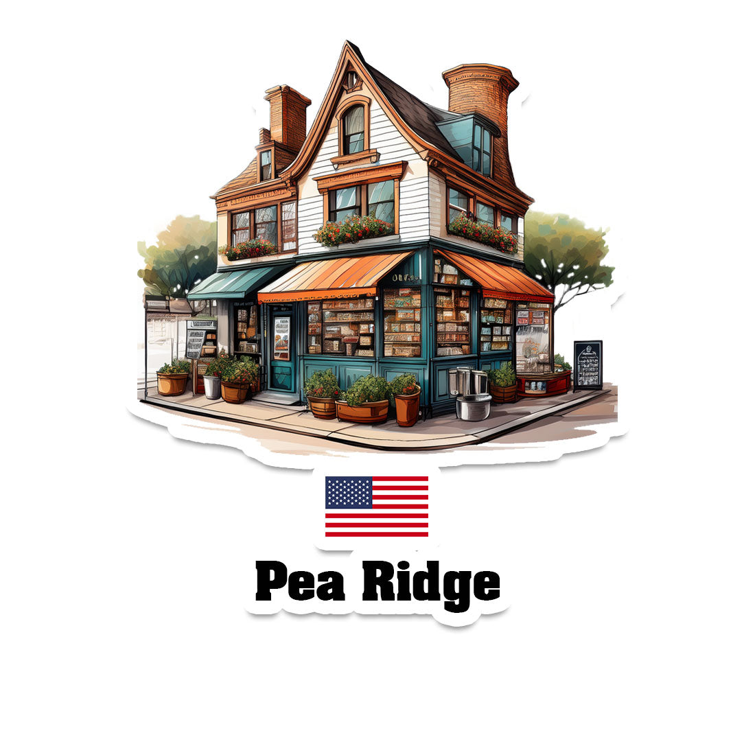 Pea Ridge Sticker