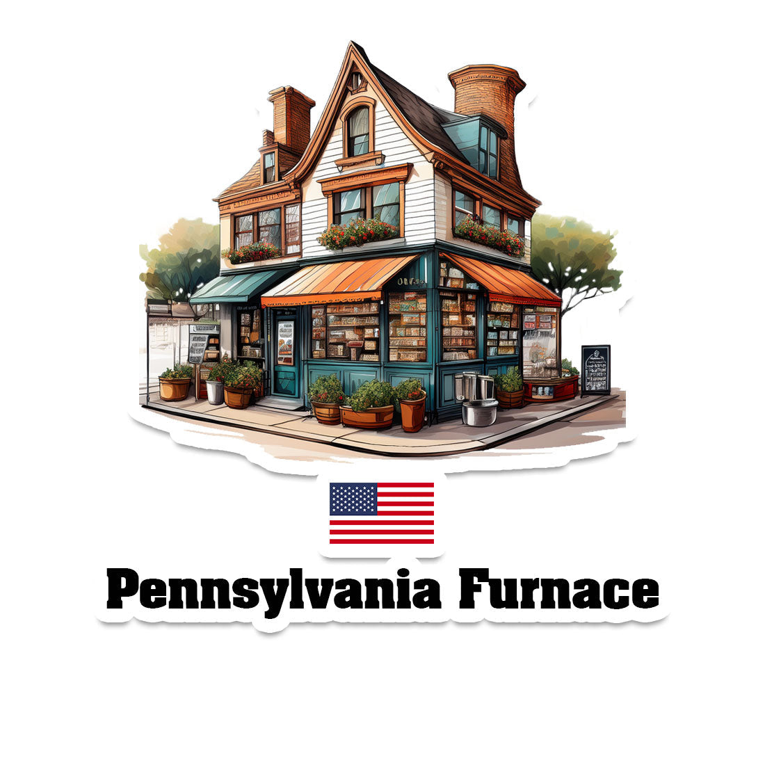 Pennsylvania Furnace Sticker