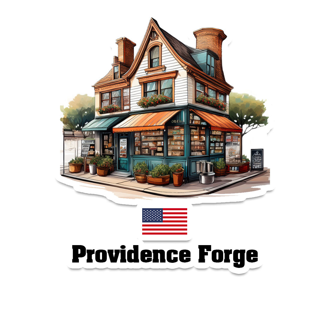 Providence Forge Fridge Magnet