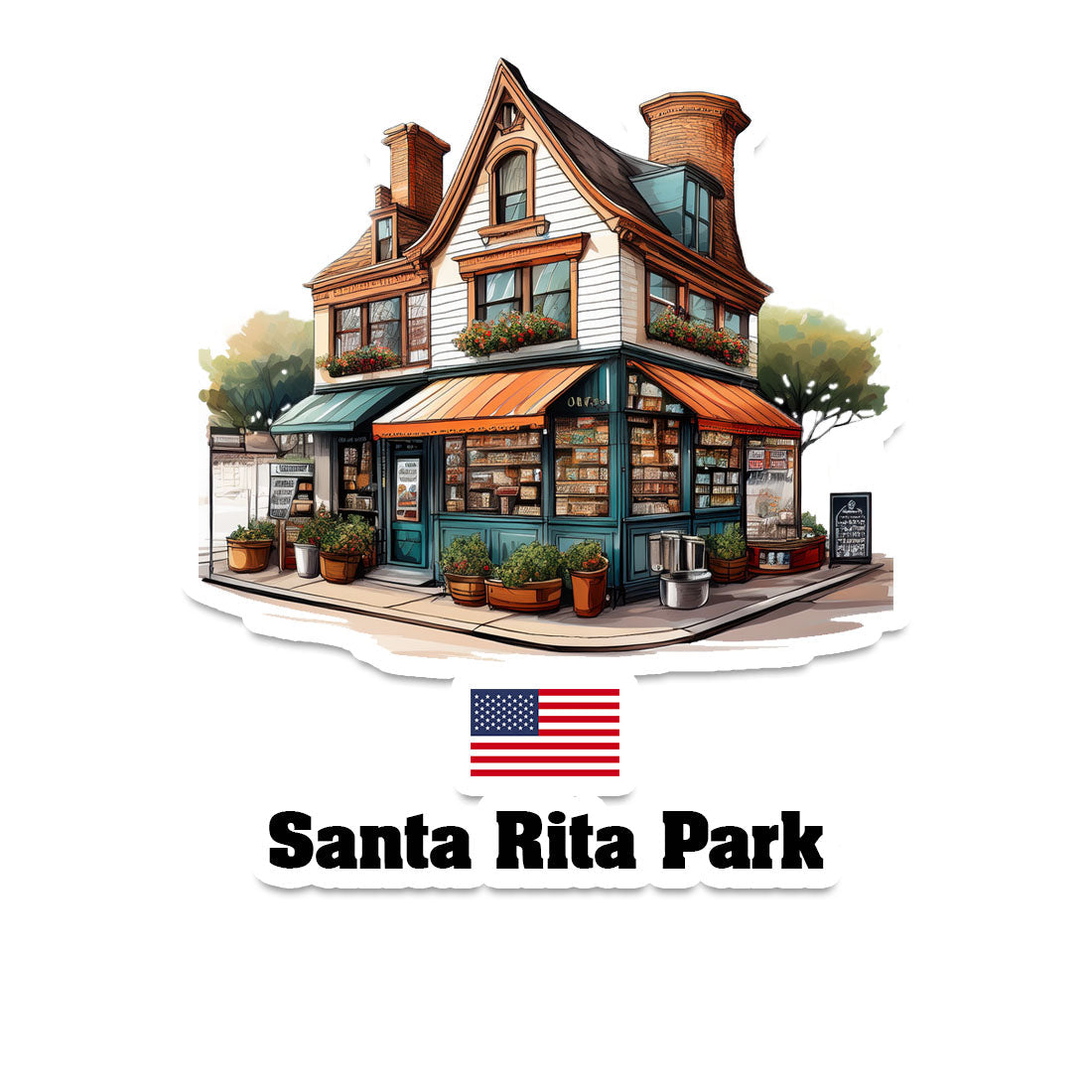 Santa Rita Park Sticker