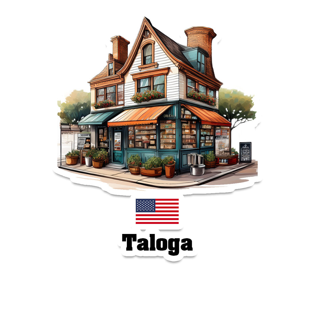 Taloga Sticker